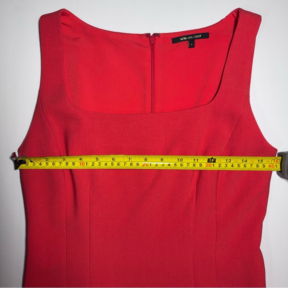 Kobi Halperin Mariola Square-neck Sleeveless Sheath Dress 6 - Picture 4 of 9